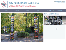 Tablet Screenshot of pouchcamp.org